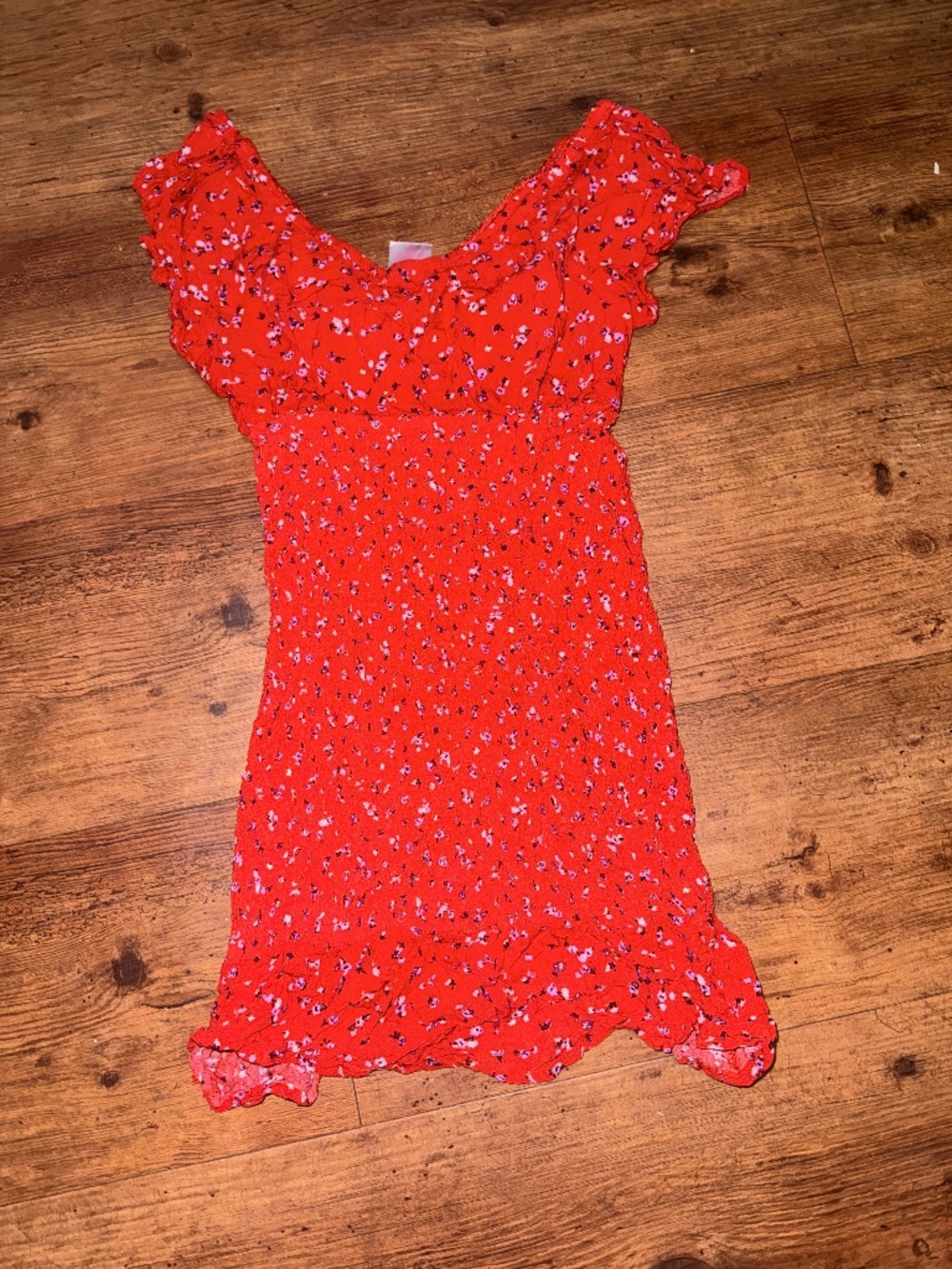 Floral mini dress